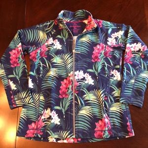 Tommy Bahama Aruba Full Zip Sweatshirt-Florida Fauna